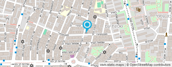 מפת הגעה אל יוסי שאול