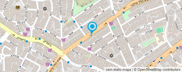 מפת הגעה אל אושר יעקובי הפקות