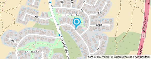 מפת הגעה אל אורית בורן מפת הגעה אל אורית בורן