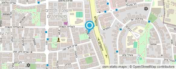 מפת הגעה אל שרית מאפרת מקצועית