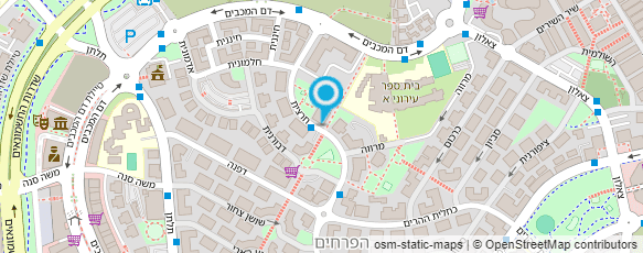 מפת הגעה אל משה שרון