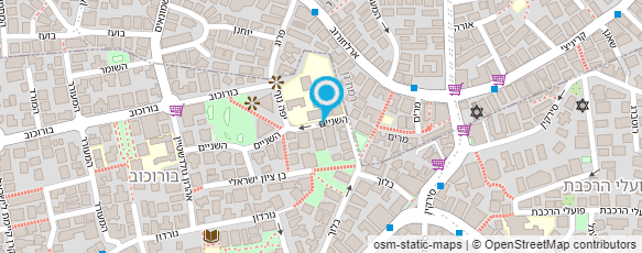 מפת הגעה אל לוסטיג הקרנות וידאו