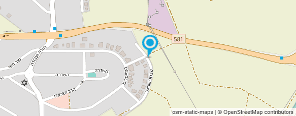 מפת הגעה אל הרואה בקפה-כשר חלבי