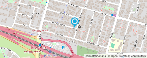 מפת הגעה אל אורלי אלירז וילנסקי; אדריכלית