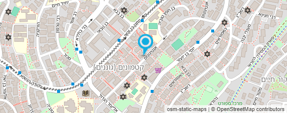 מפת הגעה אל מנעולי ציון