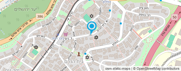 מפת הגעה אל החברה הישראלית לדלתות ומנעולים