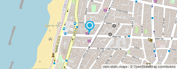 מפת הגעה אל אקספרשן - expressions art gallery