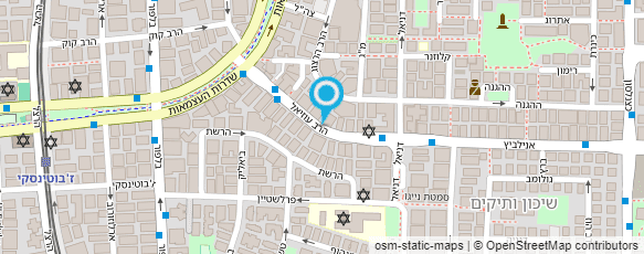 מפת הגעה אל צהרון שושי