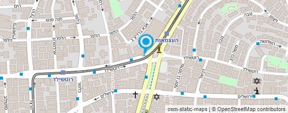 מפת הגעה אל ארומה - אספרסו בר מפת הגעה אל ארומה - אספרסו בר