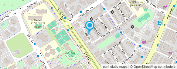 מפת הגעה אל מצעים מפליז-לפי הזמנה