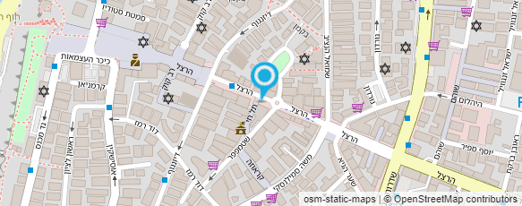 מפת הגעה אל עו"ד חגית נגר