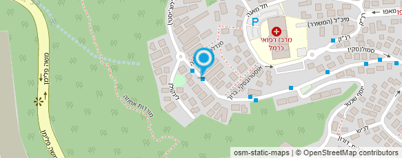 מפת הגעה אל נטלי לצ'ינסקי איפור & תסרוקות