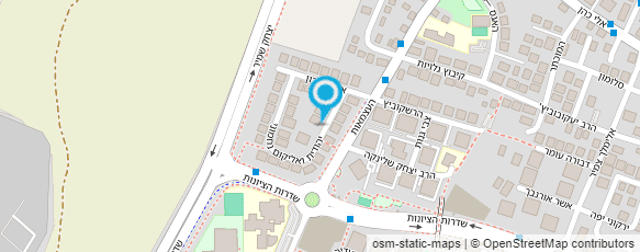 מפת הגעה אל הבוסתן  הירוק-דודי גינון