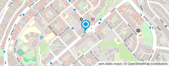 מפת הגעה אל שוקרני רונן עיצוב שיער