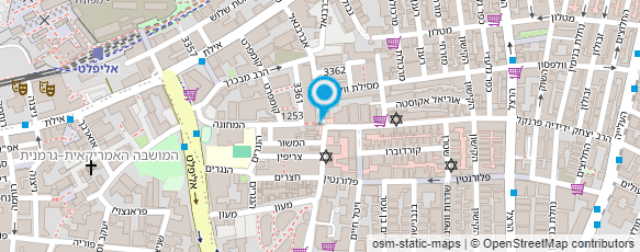 מפת הגעה אל גיורא ליפשיץ - עיצוב בברזל