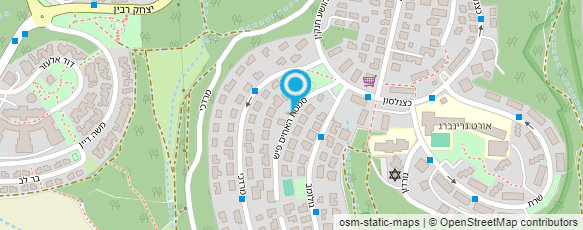 מפת הגעה אל מנו לימוד נהיגה