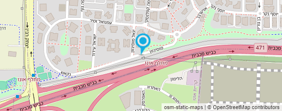 מפת הגעה אל אורלי יחיאל-סוקולוב