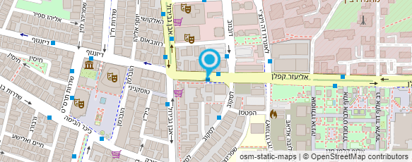 מפת הגעה אל סיגל סרוסי אדריכלית