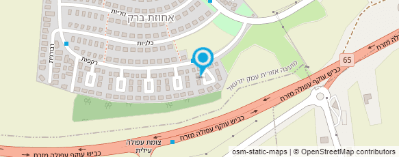 מפת הגעה אל אריה שירותי גינון