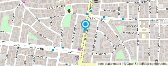 מפת הגעה אל עודד מנעולים מפת הגעה אל עודד מנעולים