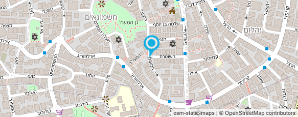 מפת הגעה אל אושר חני - איפור קבוע לגבות