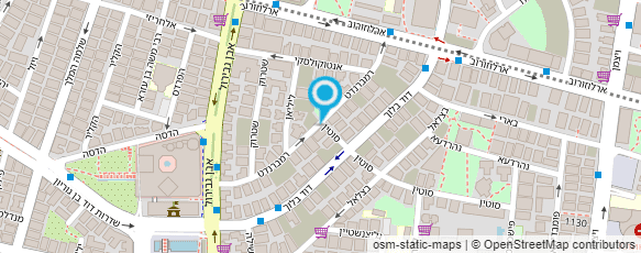 מפת הגעה אל יובל בלינקי פסיכולוג קליני