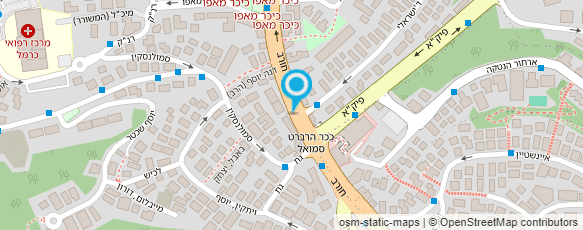 מפת הגעה אל עו"ד זיו לוטן