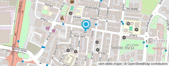 מפת הגעה אל מינה בן חיים