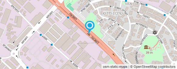 מפת הגעה אל אוטו מוטורס