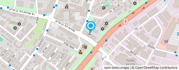 מפת הגעה אל מ.מ שירותי אחזקה