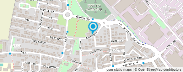 מפת הגעה אל י.ס. שיפוצים