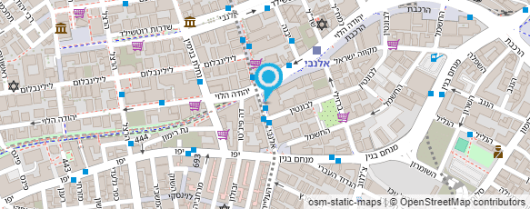 מפת הגעה אל שניצל LUNCH