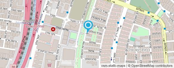 מפת הגעה אל סטודיו רווה אסיג