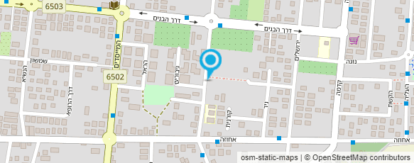 מפת הגעה אל החוגים של דרור- פילאטיס