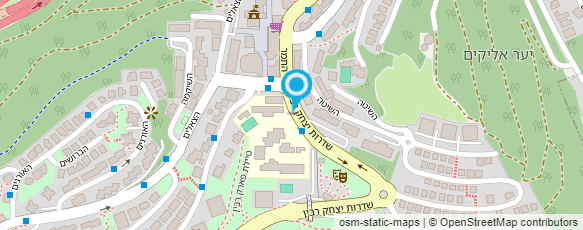 מפת הגעה אל ד"ר גב - המרכז הבריאותי