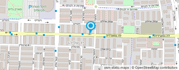 מפת הגעה אל גיא גנור-שירותי קופירייטינג