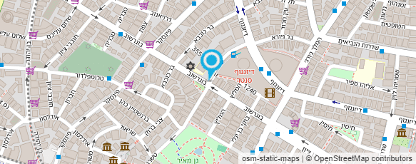 מפת הגעה אל ד"ר אלרן חנוך