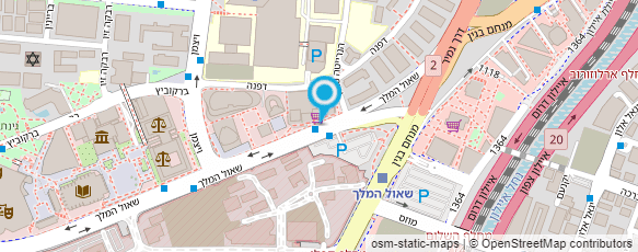 מפת הגעה אל אלעד רט - משרד עו"ד