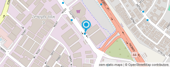 מפת הגעה אל דני שאול תיקון כלי עבודה