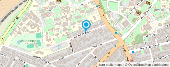 מפת הגעה אל יעל ענתי אימוני כושר