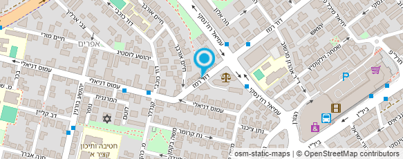 מפת הגעה אל עו"ד גל הירש