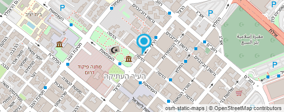 מפת הגעה אל המרכז הרפואי לפוריות ג'י.אף.סי