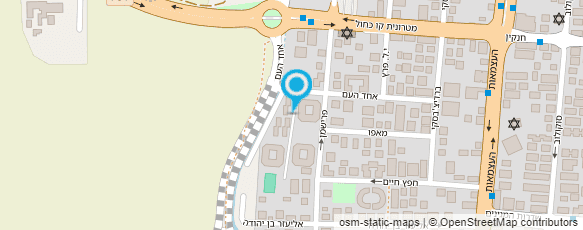 מפת הגעה אל בדרך להוצאה לאור