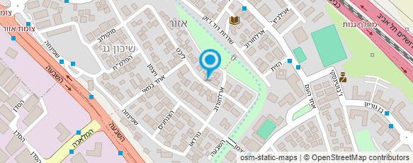 מפת הגעה אל גולן שירותי במה לתיאטרון