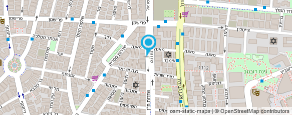 מפת הגעה אל גולדשטיין אריק