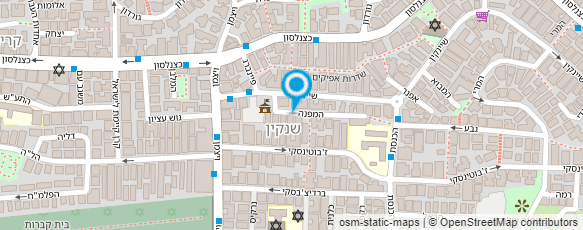 מפת הגעה אל הילה מינס-איפור מקצועי