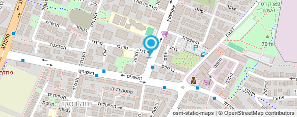 מפת הגעה אל יוכי שיווק מתנות