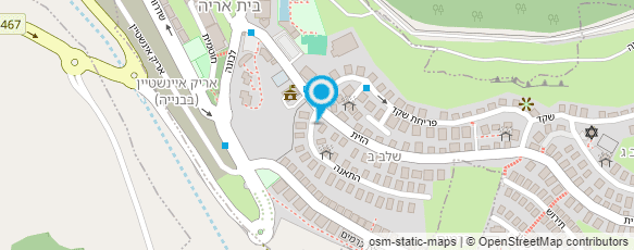 מפת הגעה אל כץ ערן