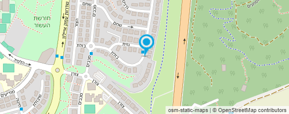 מפת הגעה אל משה הריסות