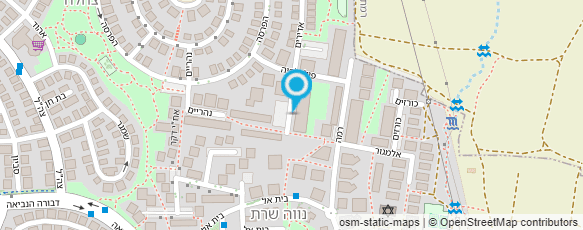 מפת הגעה אל בועז אופנהיים